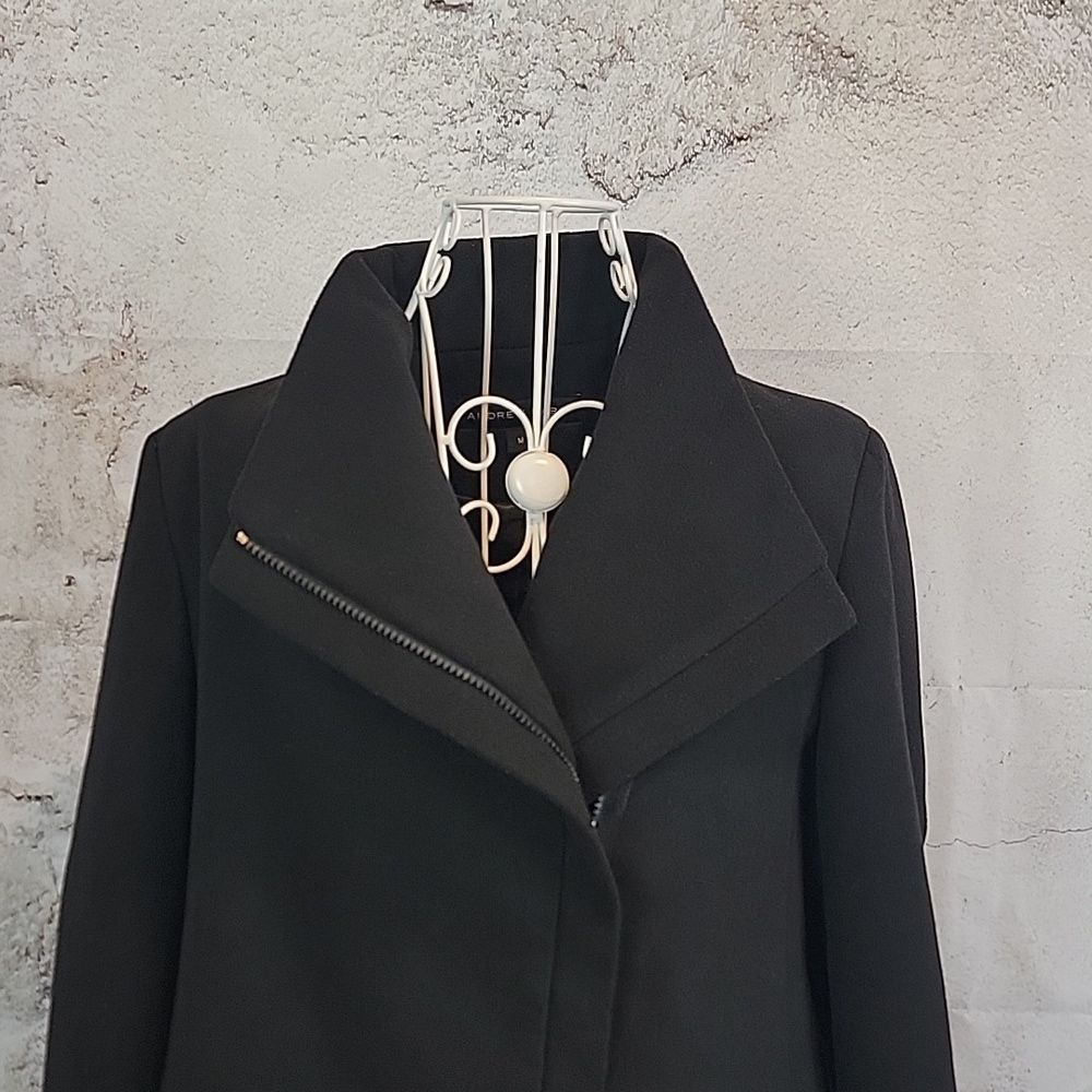 Andrew Marc Black Women's Coat Size M - Picture 2 of 13